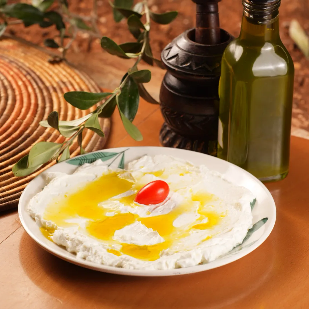 Local Labneh at the restaurant