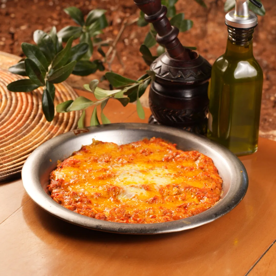 Shakshouka at the restaurant